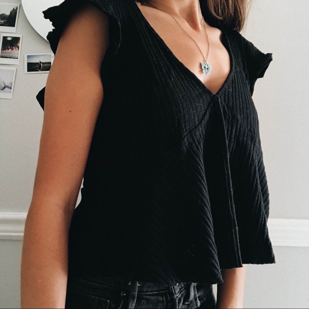 Wild Fable Black Blouse